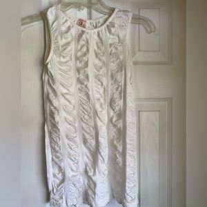 Stretchy off white tank